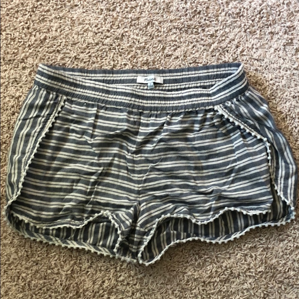 Madewell Striped Shorts
